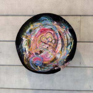 création sur bois les ames coeur kelly lepage medium