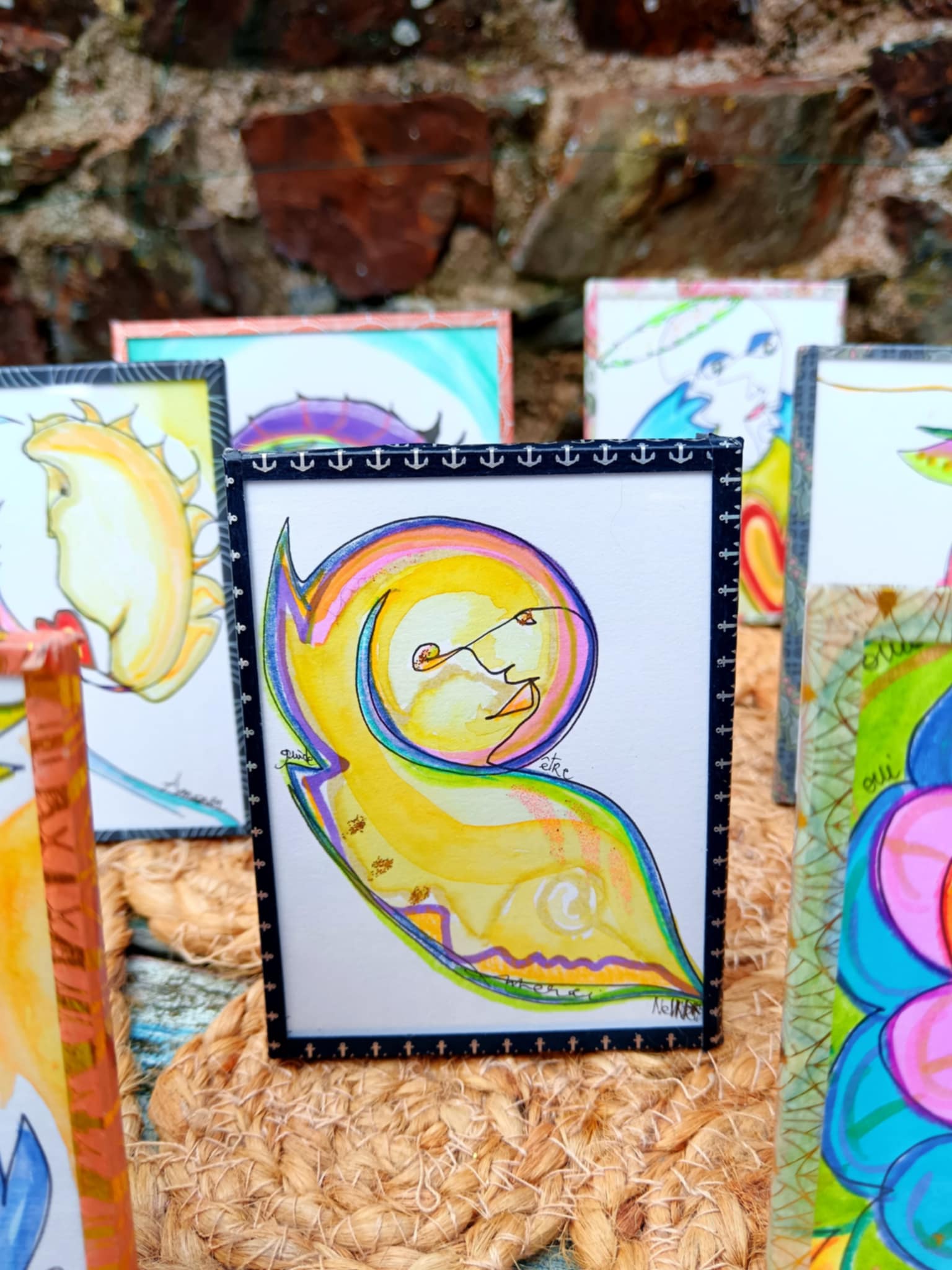 dessin écriture intuitive canalisé par kelly lepage medium air