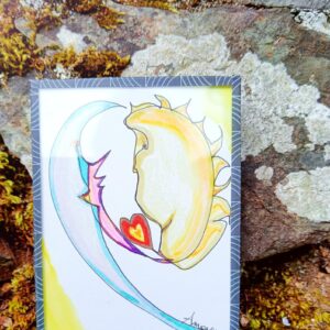 dessin écriture intuitive canalisé par kelly lepage medium air95