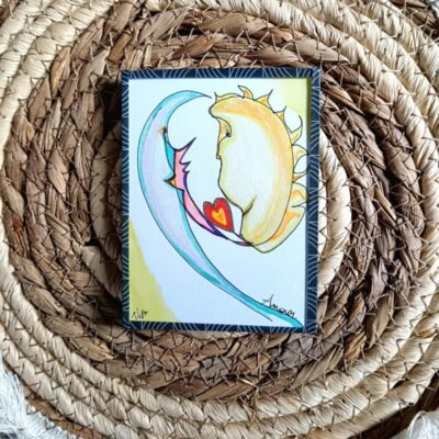 dessin écriture intuitive canalisé par kelly lepage medium air95