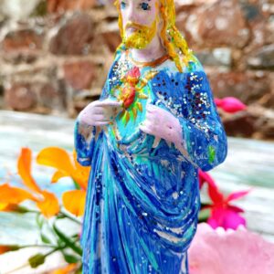 statue vibratoire de jésus création unique by kelly lepage medium